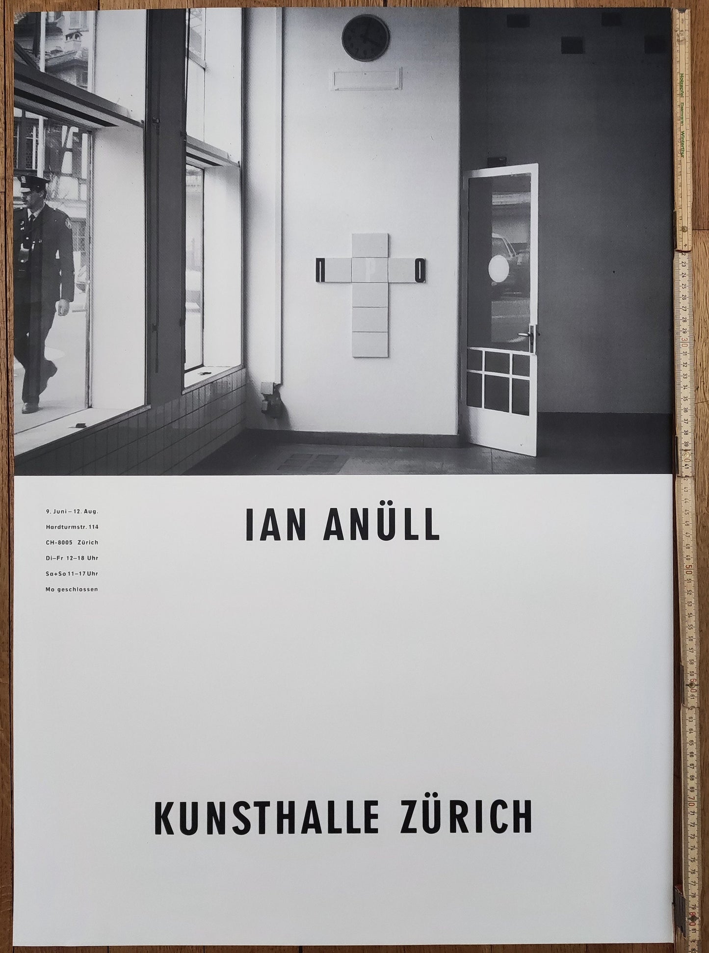 Ian Anüll photo exhibition poster - 23.2"×33.1" (59×84cm)