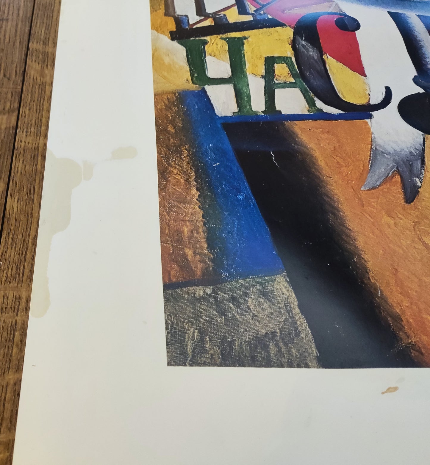 Kasimir Malévitch original art exhibition poster - 19.7"×29.5" (50×75cm)