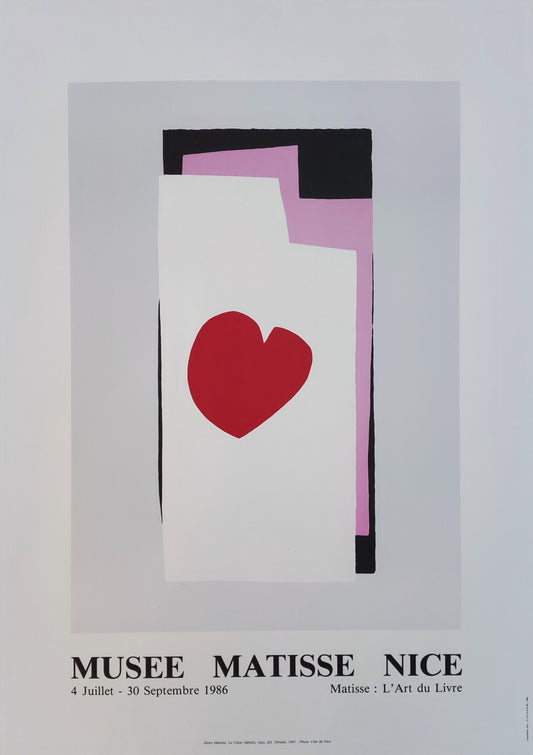 Henri Matisse vintage art exhibition poster - 25.6"×36.2" (65×92cm)