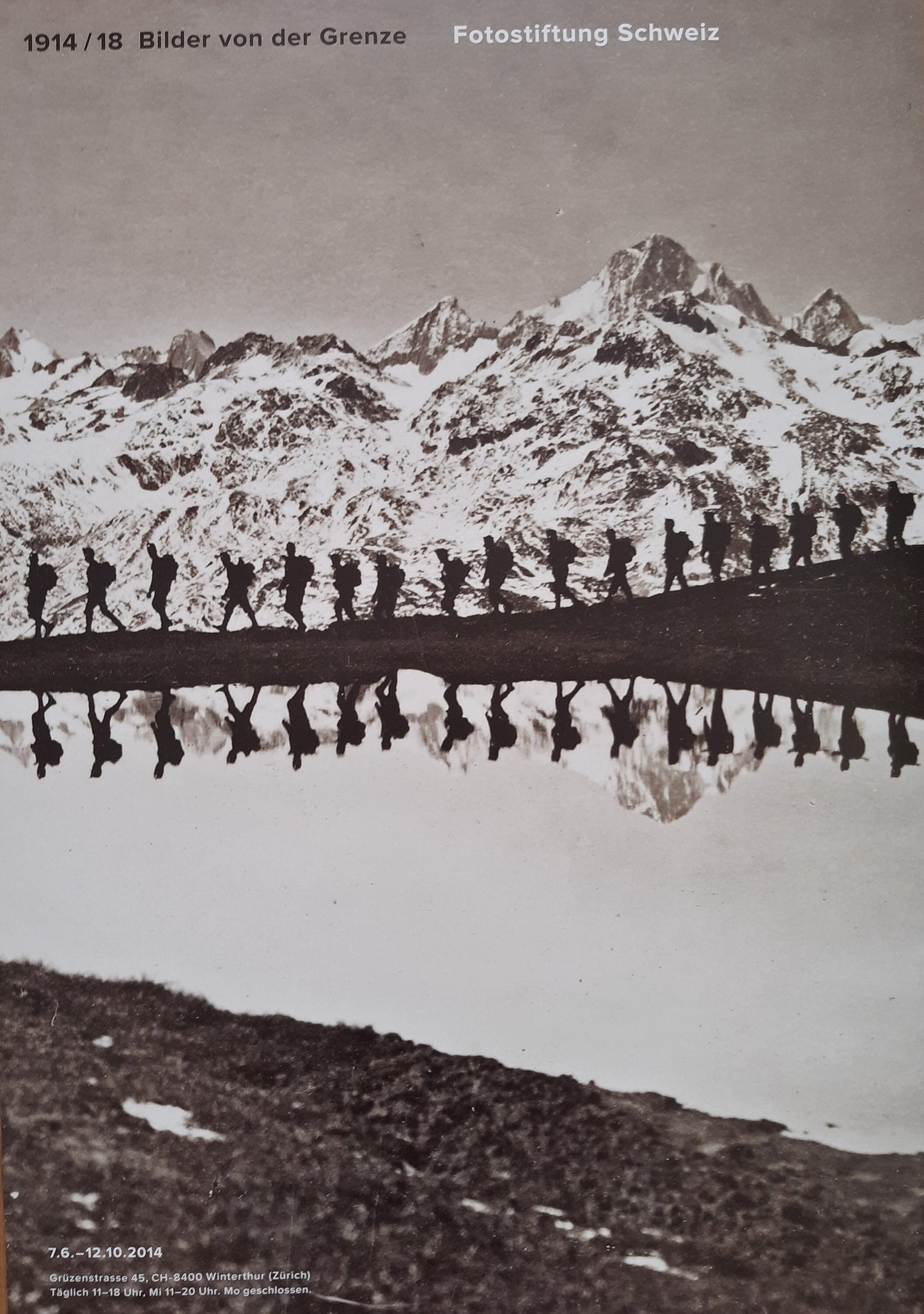 Jean Gaberell photo exhibition poster - 35.4"×50.4" (90×128cm)