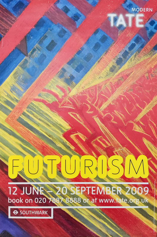 Luigi Russolo original art poster - 20.1"×29.9" (51×76cm)