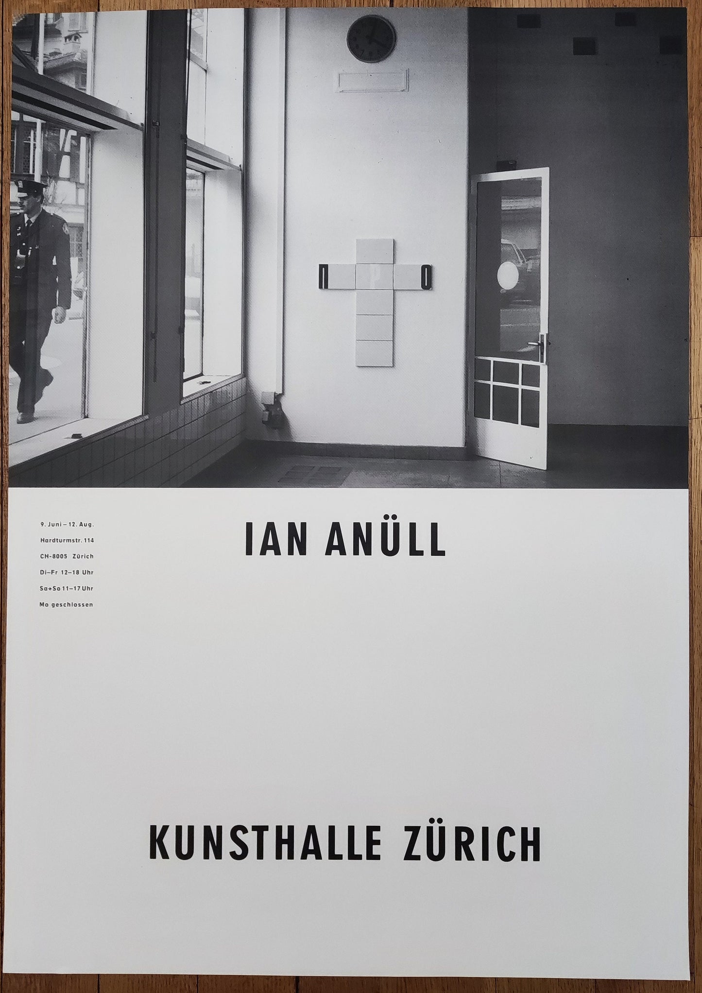 Ian Anüll photo exhibition poster - 23.2"×33.1" (59×84cm)