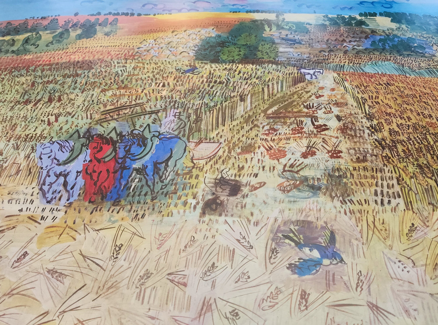 Raoul Dufy original art print - 27.6"×23.6" (70×60cm)