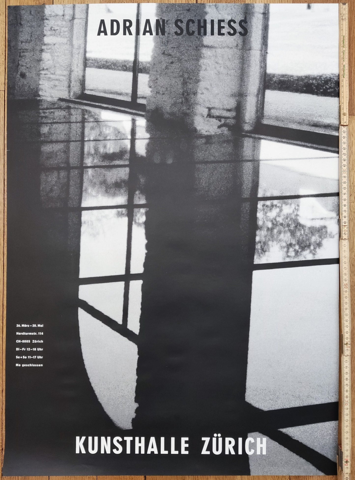 Adrian Schiess poster - 23.2"×33.1" (59×84cm)