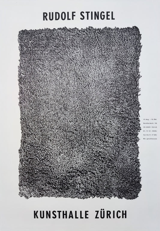Rudolf Stingel art exhibition poster - 23.4"×33.1" (59.5×84cm)