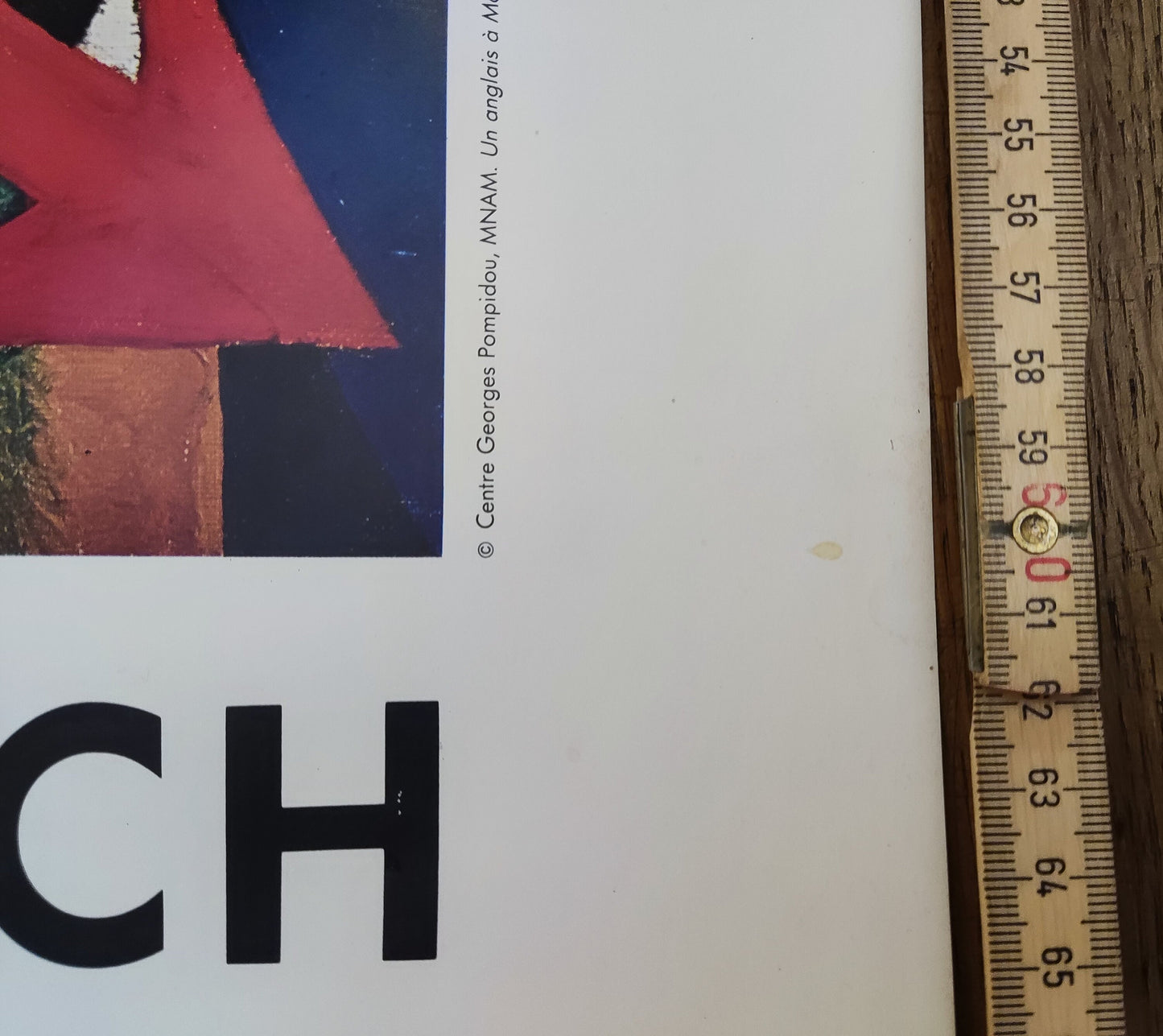 Kasimir Malévitch original art exhibition poster - 19.7"×29.5" (50×75cm)