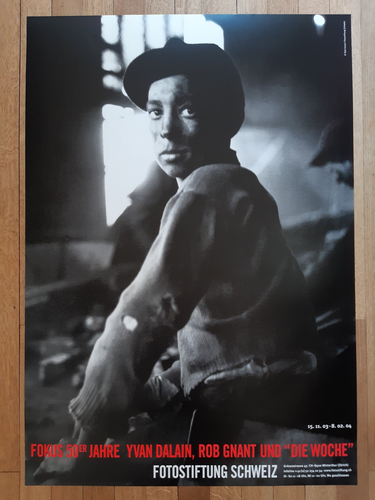 Rob Gnant photo poster - 35.4"×50.4" (90×128cm)
