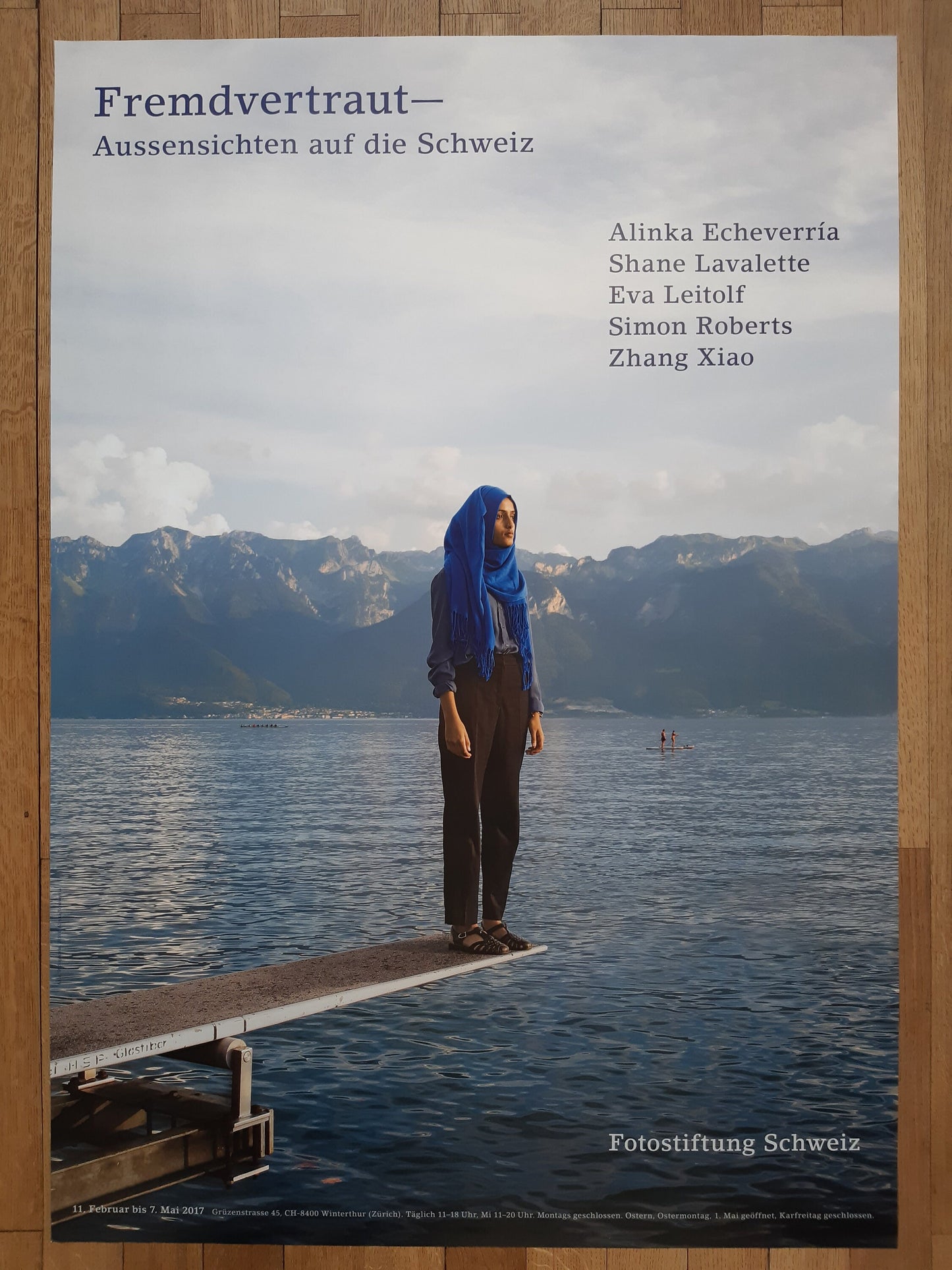 Alinka Echeverría original art poster - 35.4"×50.4" (90×128cm)