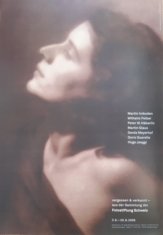 Martin Imboden art exhibition poster - 35.4"×50.4" (90×128cm)