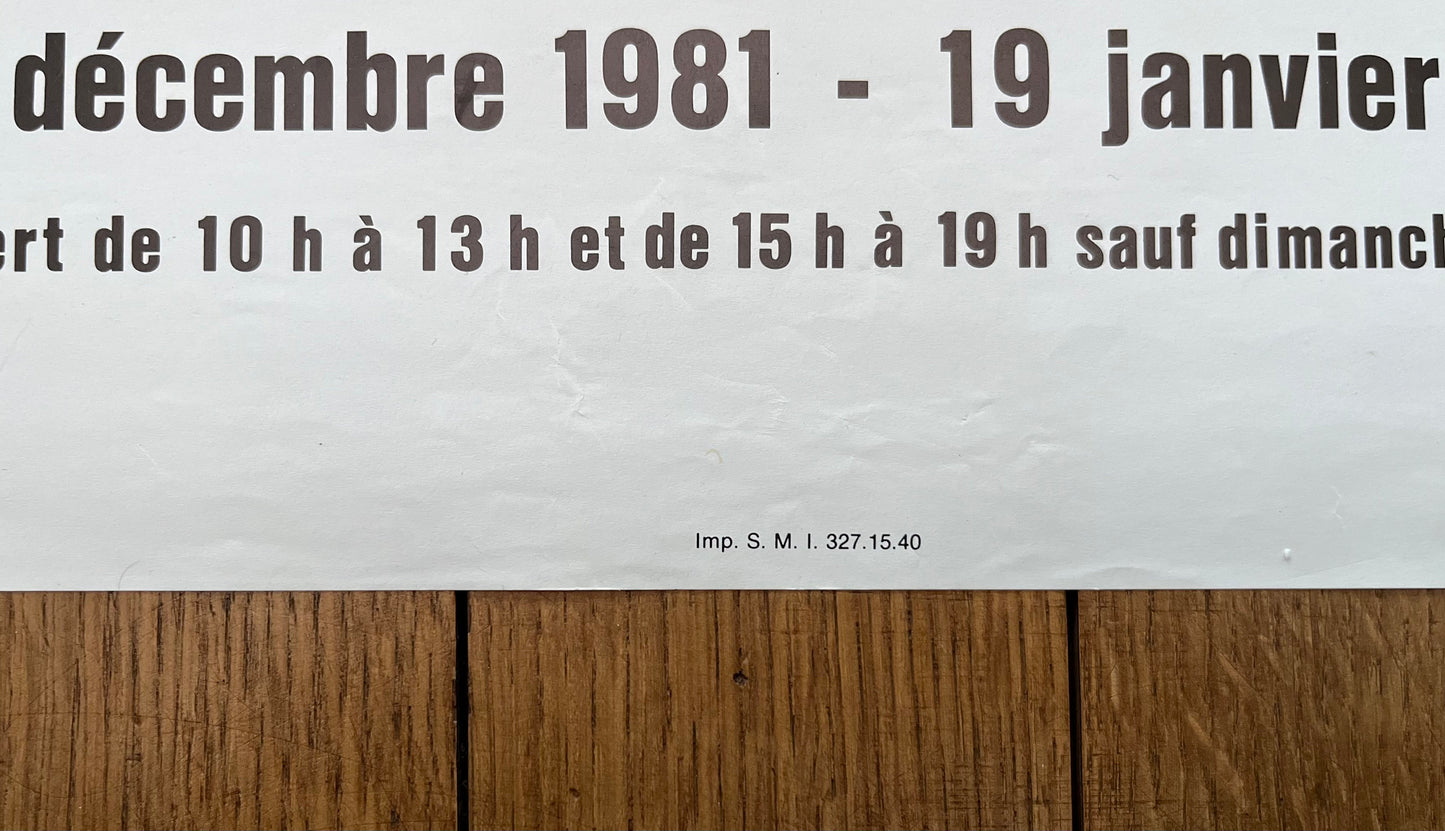 Claude Bellegarde original art poster - 19.7"×27.6" (50×70cm)