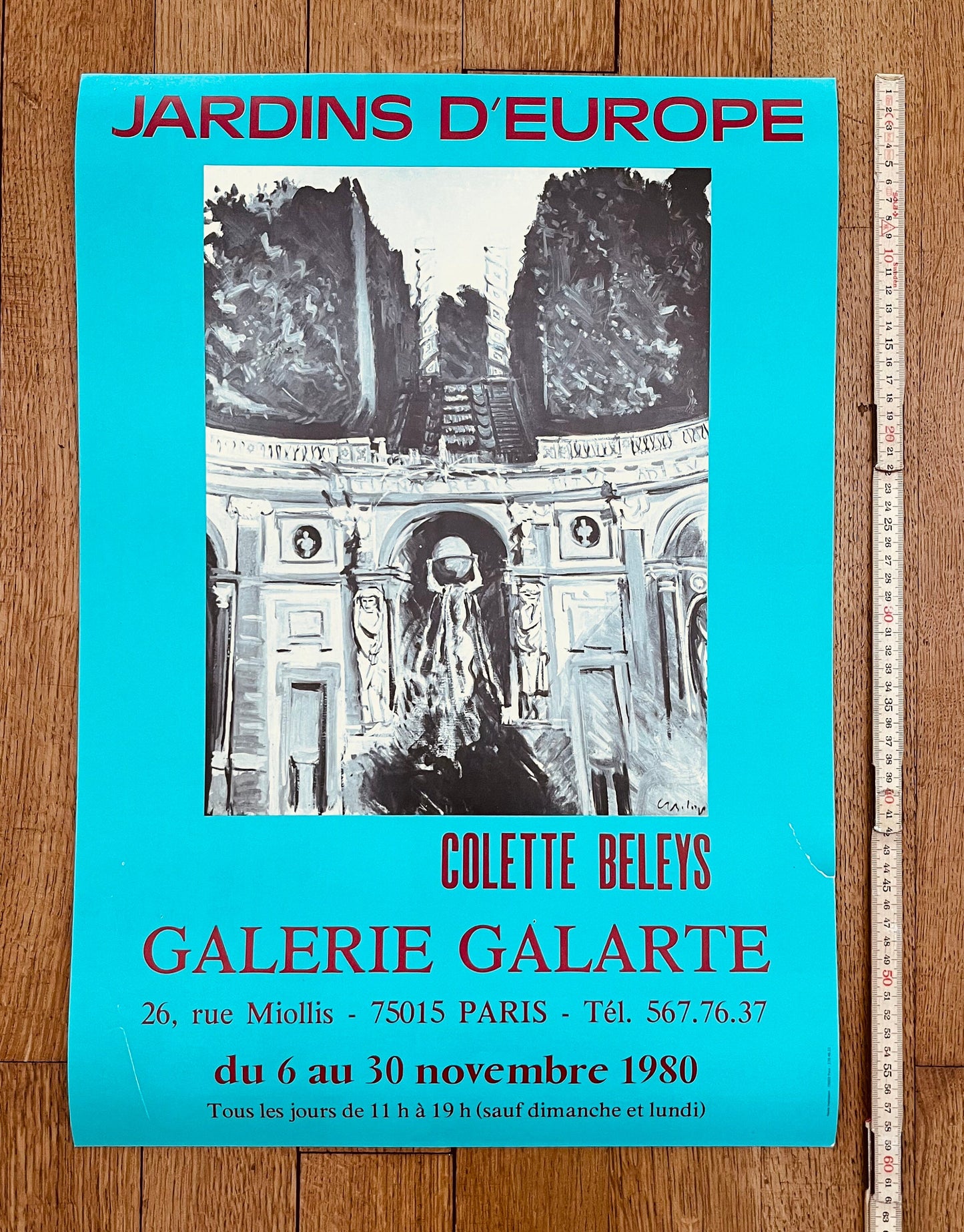 Colette Beleys art exhibition poster - 16.5"×23.6" (42×60cm)
