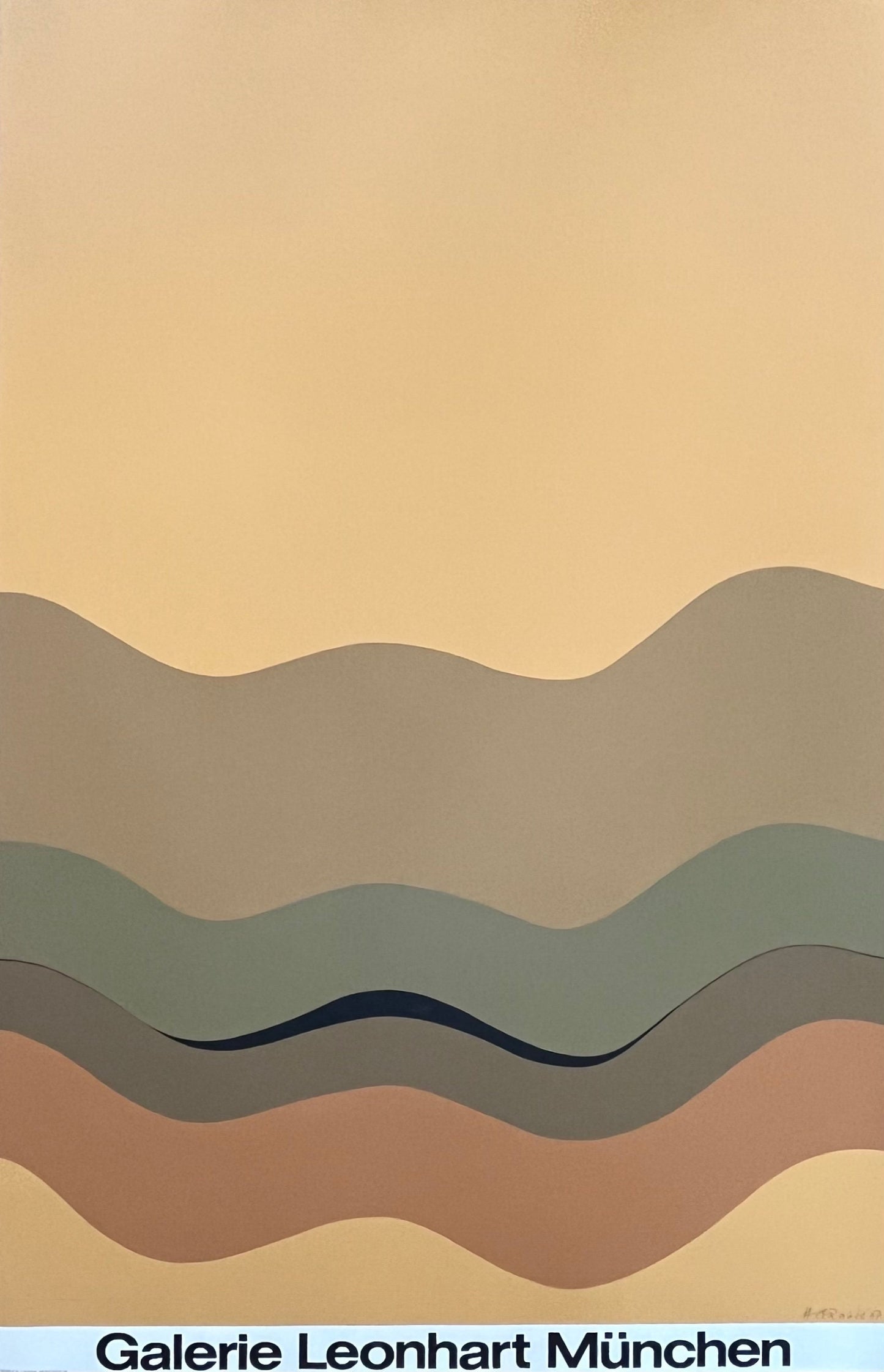Hannes Grosse original art poster - 29.5"×45.3" (75×115cm)