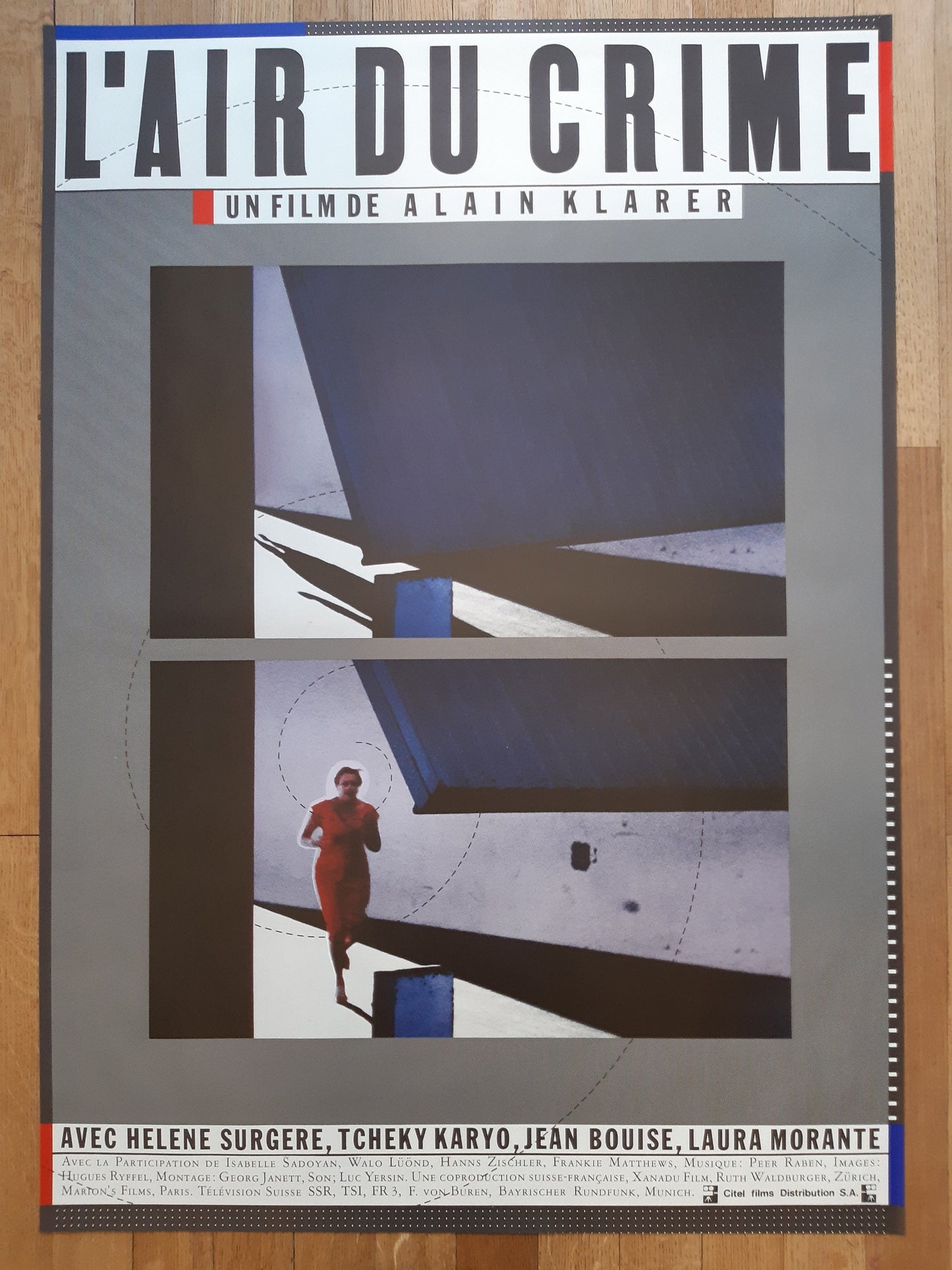 Alain Klarer original film poster - 35.4"×50.4" (90×128cm)