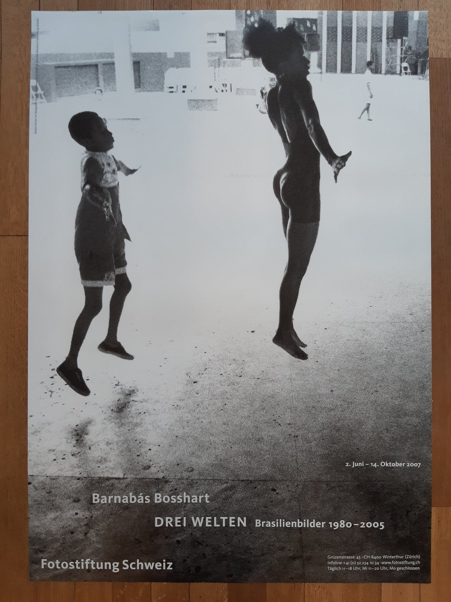 Barnabas Bosshard original art poster - 35.4"×50.4" (90×128cm)