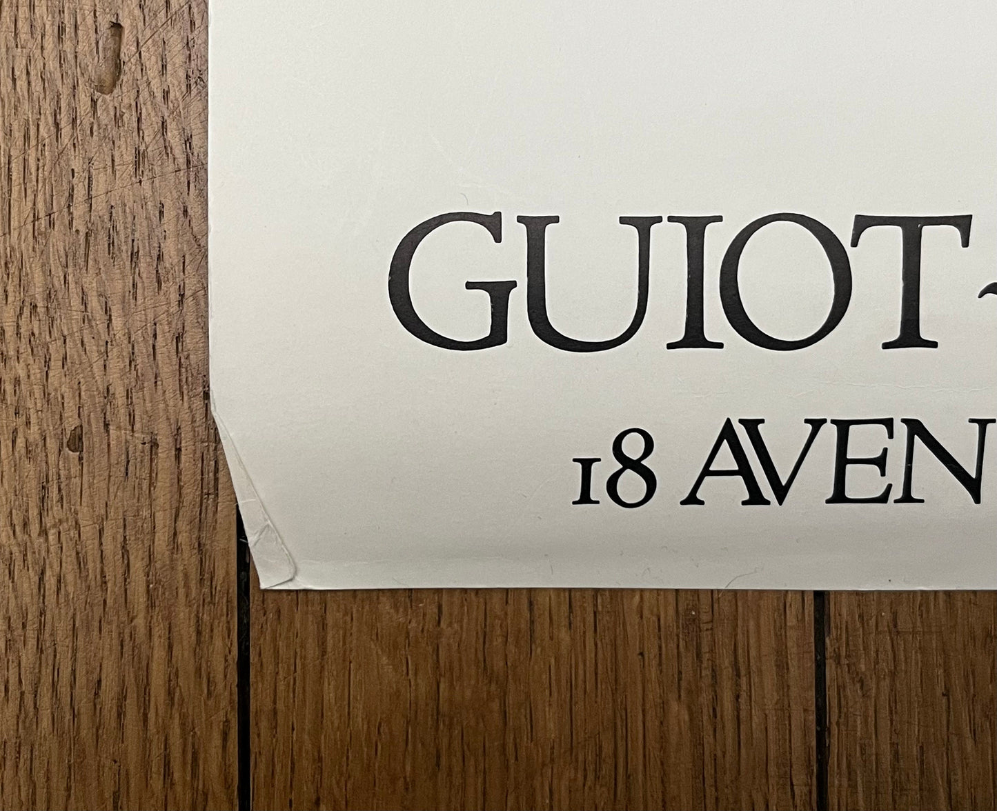 Guy Bardone original art poster - 15.7"×28.0" (40×71cm)