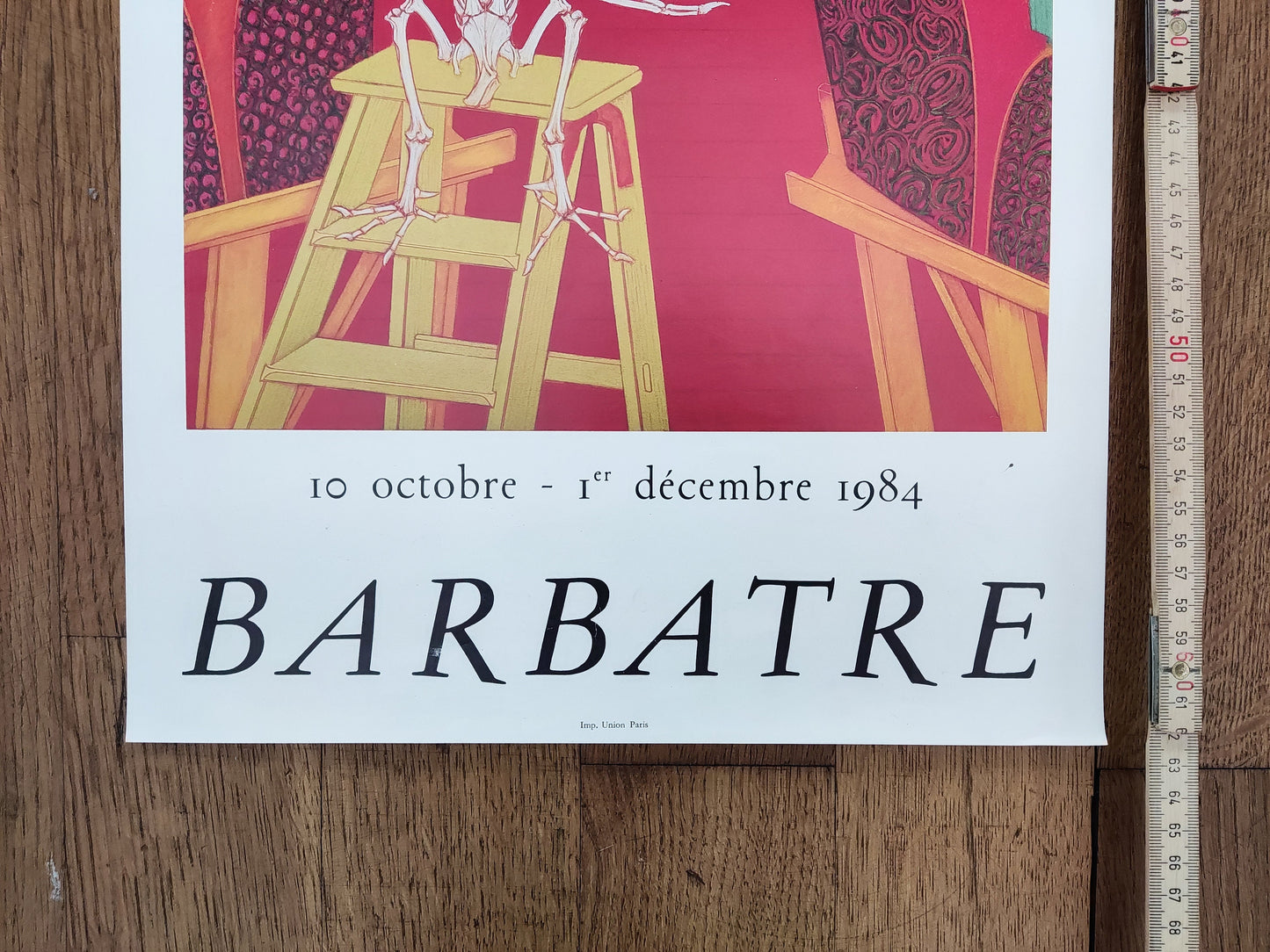 Barbâtre art poster - 12.6"×24.8" (32×63cm)