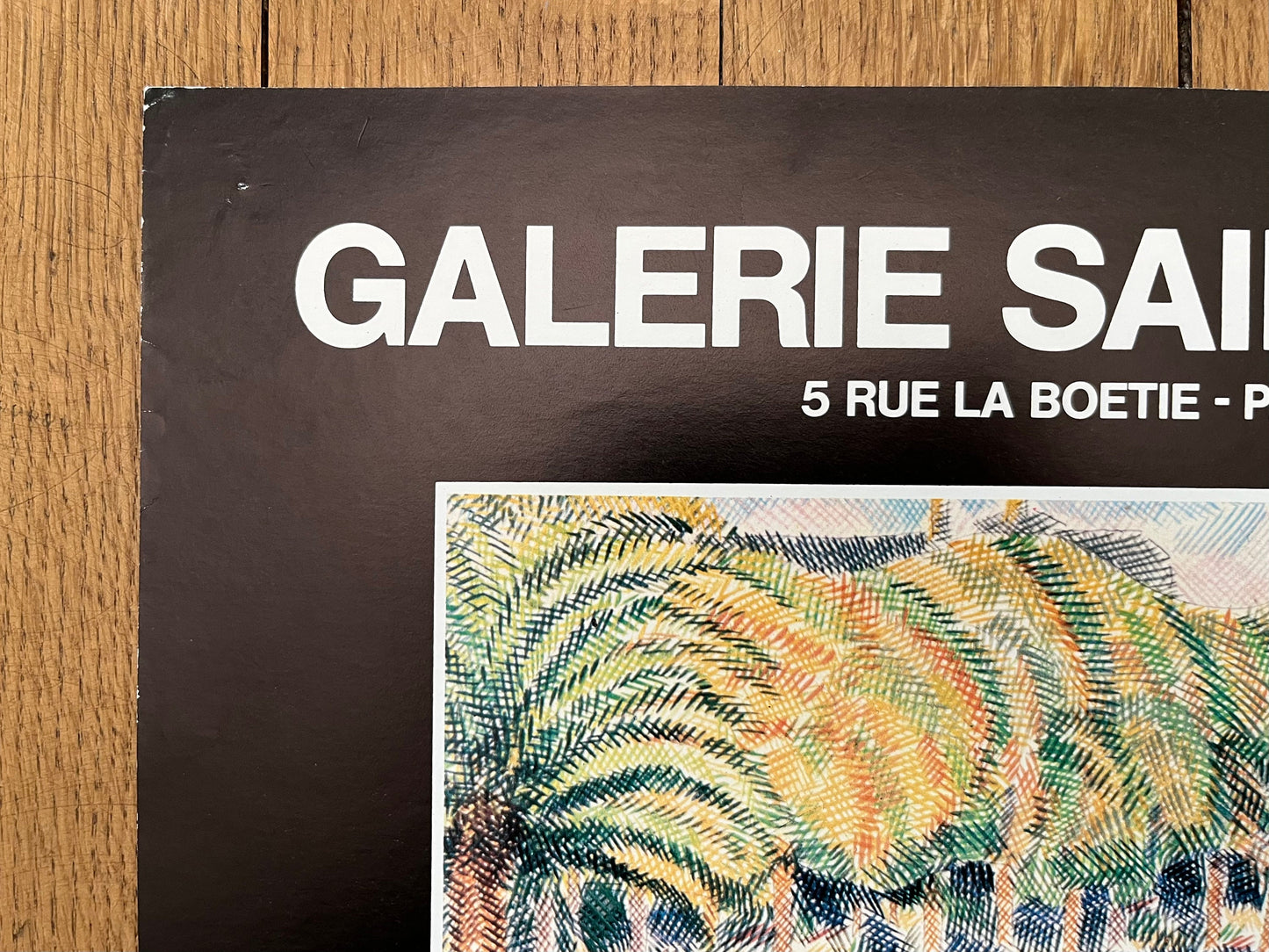 Pierre Savigny de Belay art exhibition poster - 17.3"×23.6" (44×60cm)