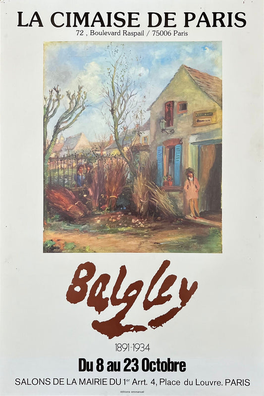 Jacob Balgley art exhibition poster - 15.7"×23.6" (40×60cm)