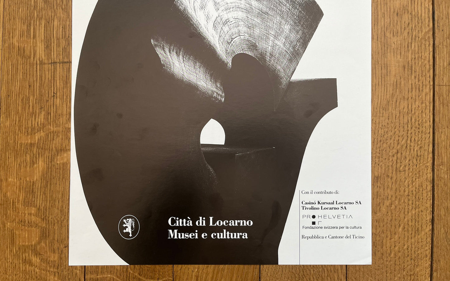 Raffael Benazzi original art poster - 11.7"×23.6" (29.7×60cm)