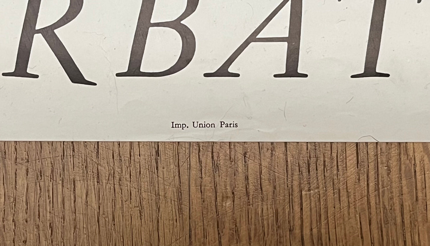 Barbâtre art poster - 12.6"×24.8" (32×63cm)
