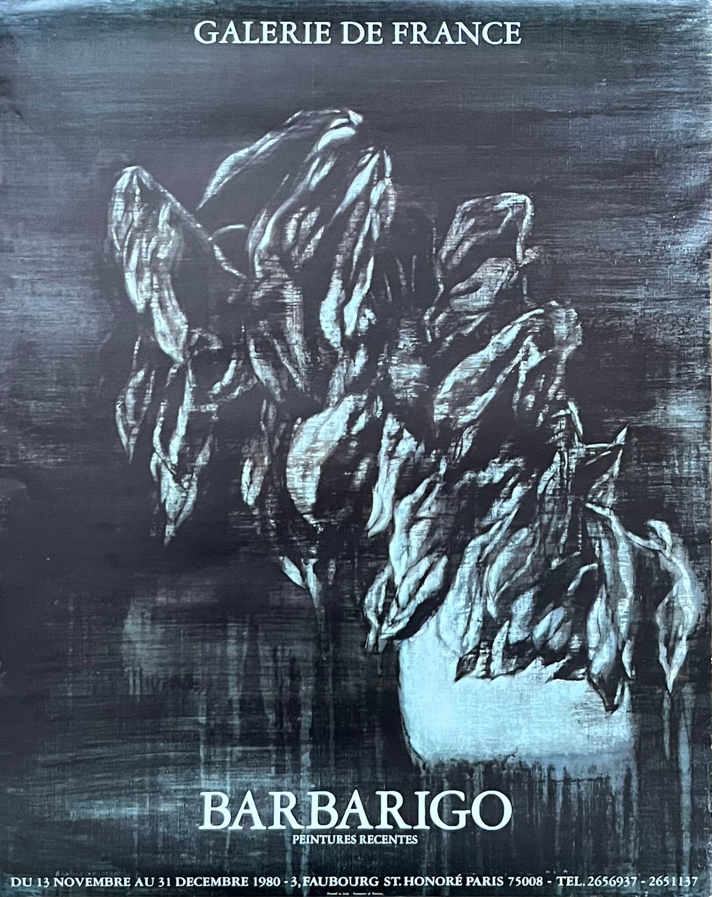 Barbaringo art exhibition poster - 19.2"×24.2" (48.8×61.5cm)