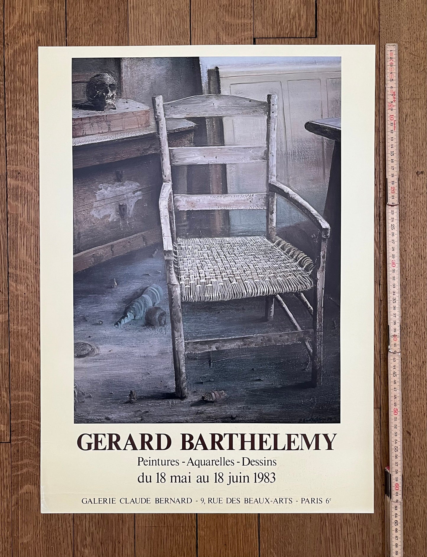 Gerard Barthelemy original art poster - 18.3"×25.4" (46.5×64.5cm)