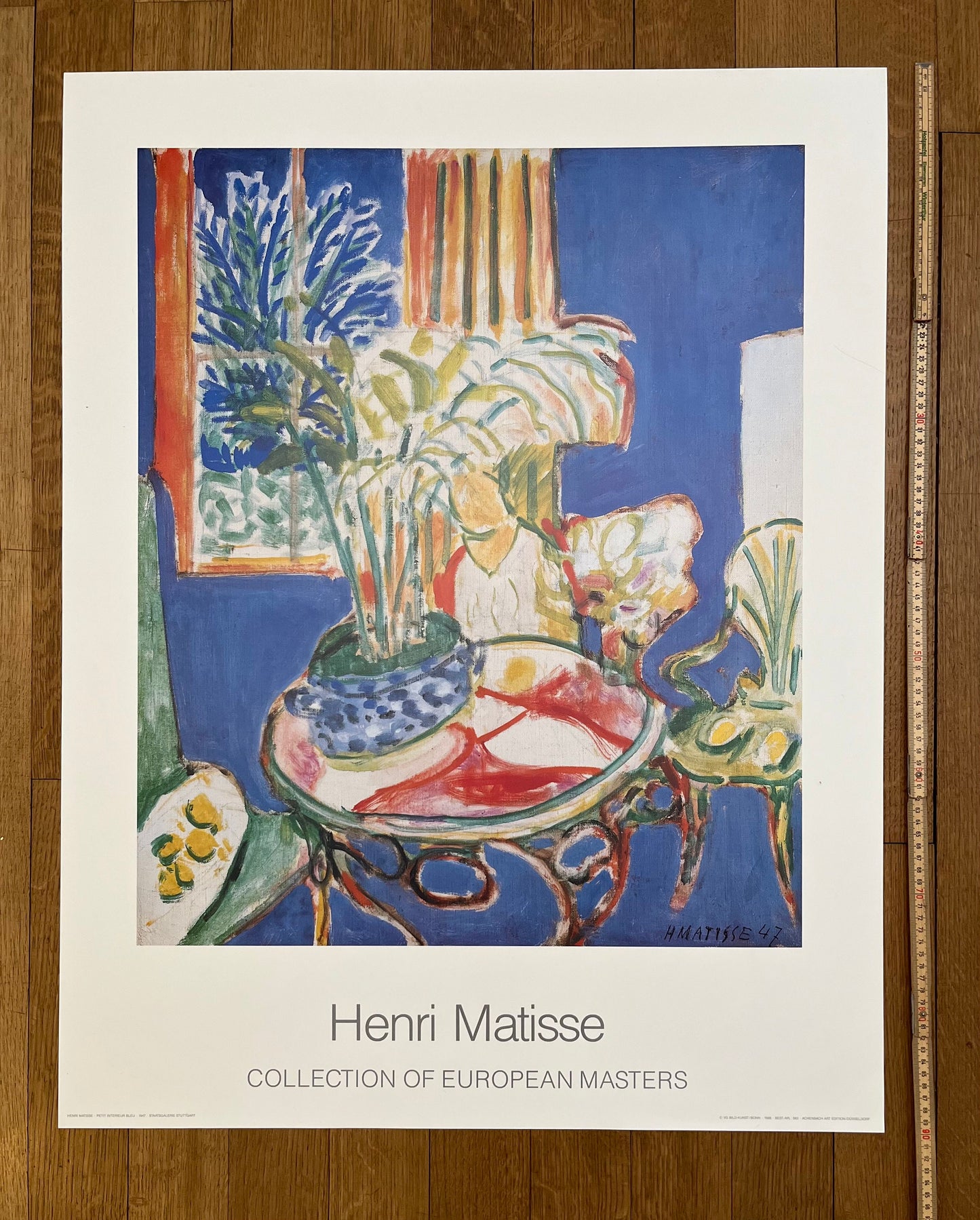 Henri Matisse original art print - 27.6"×35.4" (70×90cm)