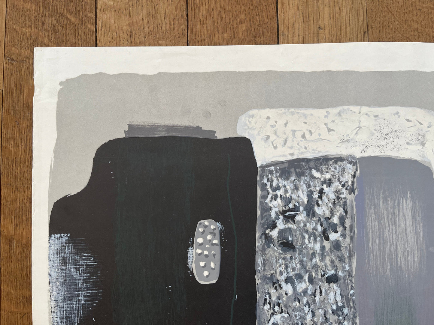Pierre Grimm original art poster - 18.3"×26.1" (46.5×66.3cm)