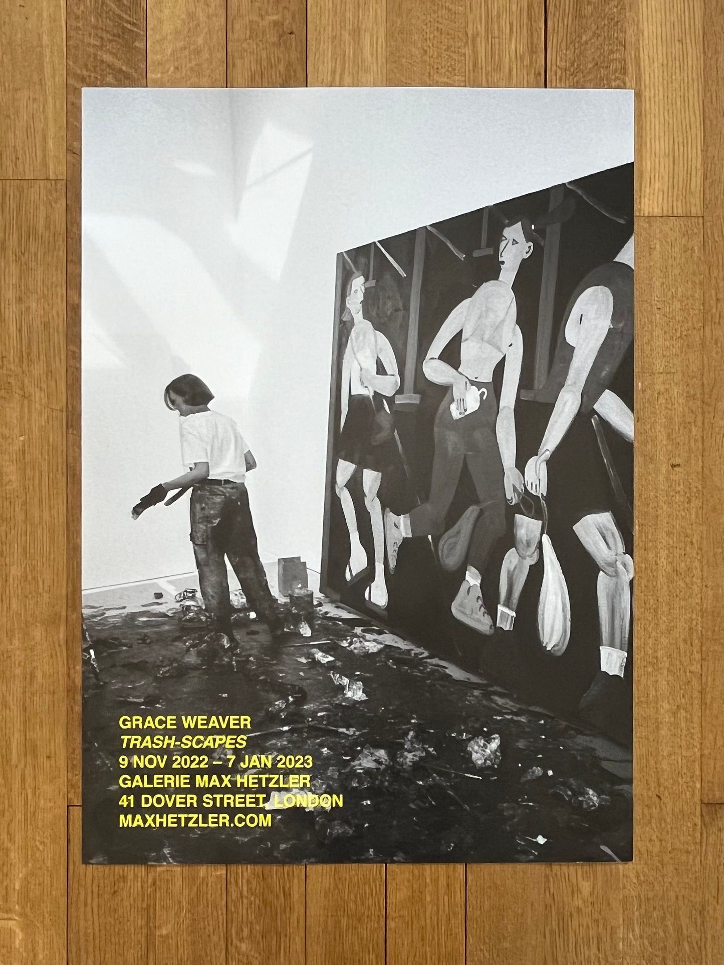 Grace Weaver original art poster - 23.4"×33.1" (59.5×84cm)