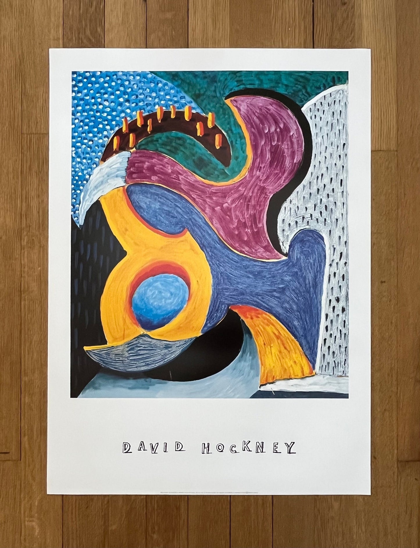 David Hockney original art poster - 26.0"×36.0" (66×91.5cm)