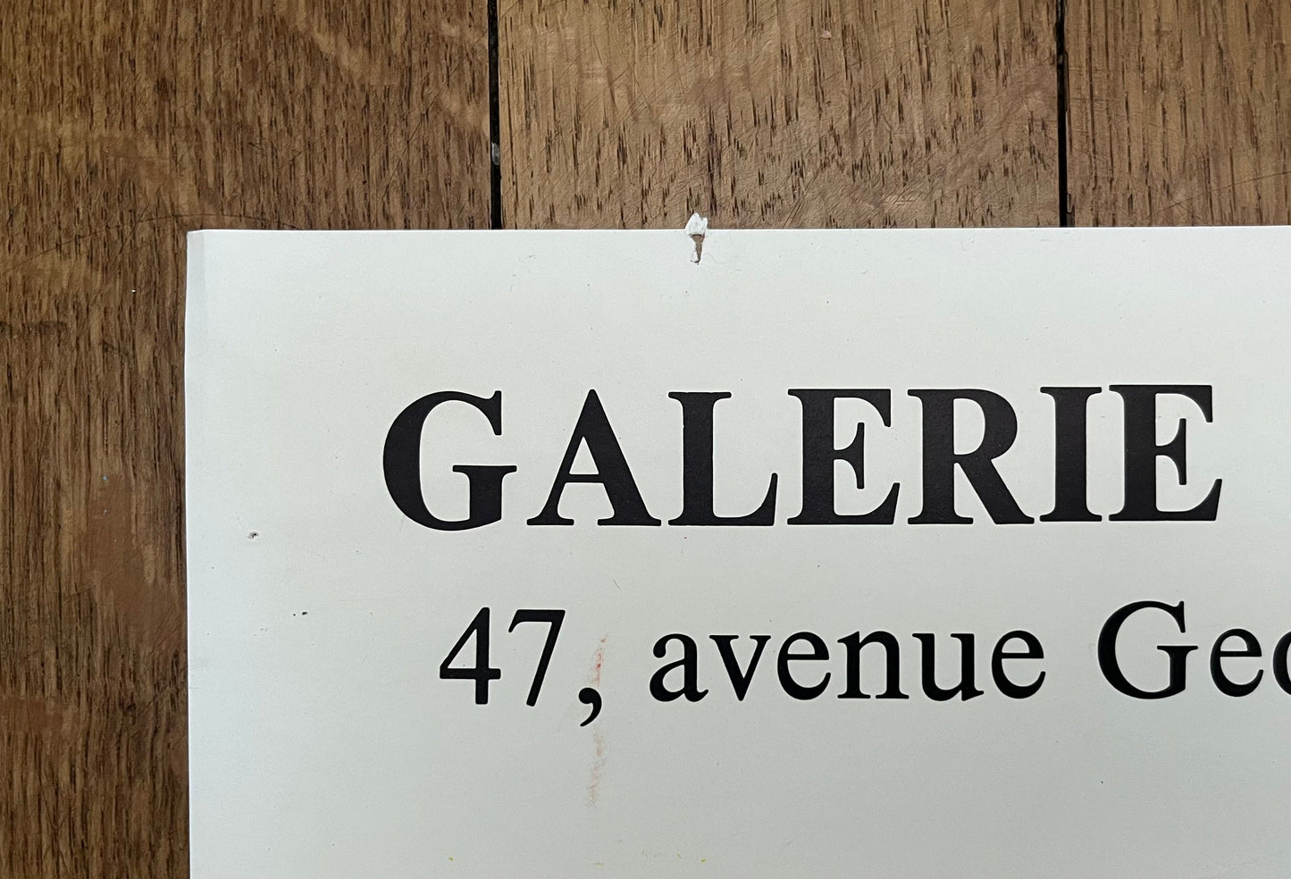 Gerard Barthelemy original art poster - 19.3"×27.2" (49×69cm)