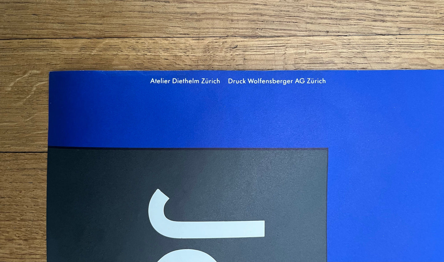 Johannes Itten original art poster - 35.6"×50.4" (90.5×128cm)