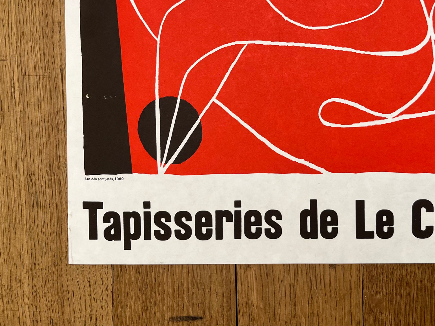 Le Corbusier original art poster - 18.9"×26.4" (48×67cm)