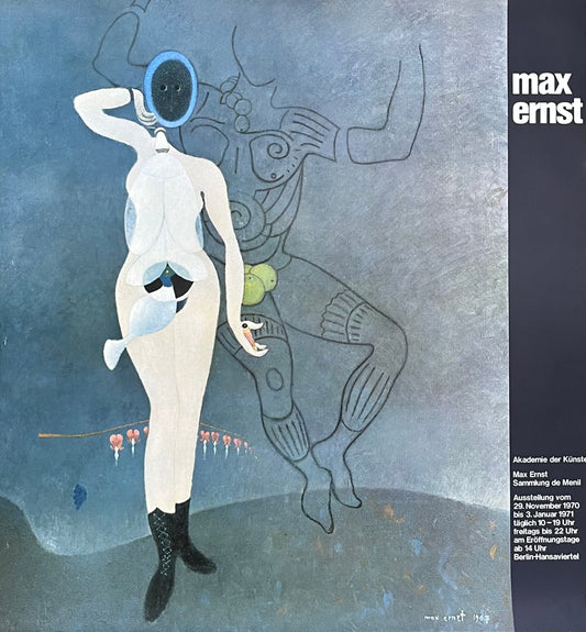 Max Ernst original art poster - 33.1"×35.4" (84×90cm)