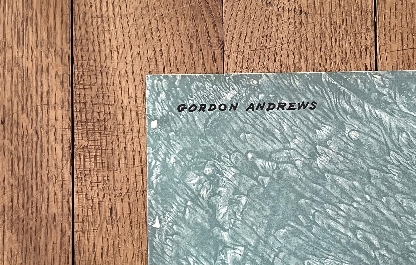 Gordon Andrews original art poster - 25.2"×40.2" (64×102cm)