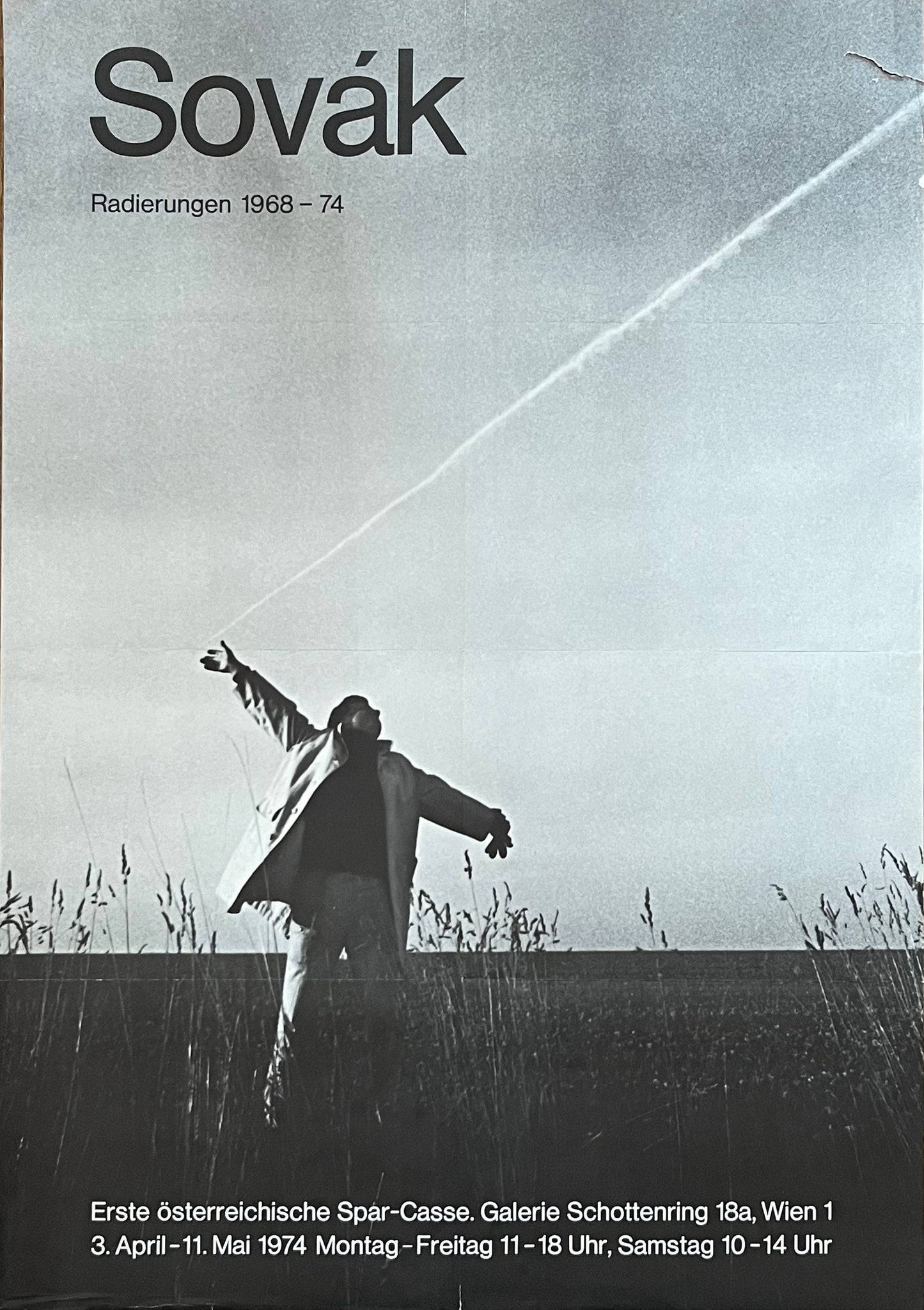 Pravoslav Sovák original art poster - 23.0"×33.1" (58.5×84cm)