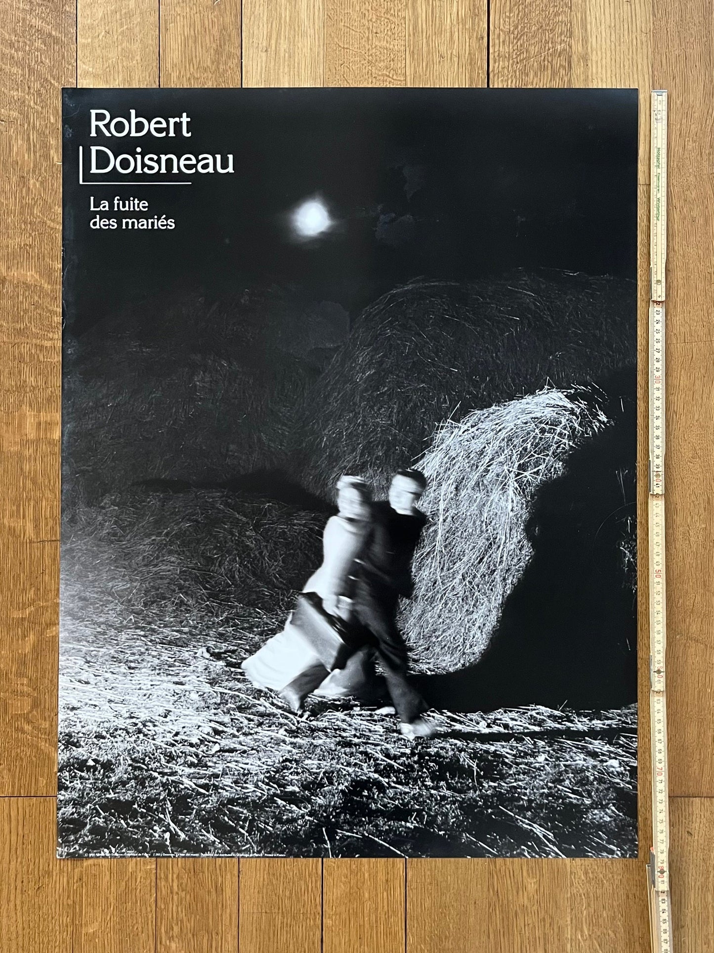 Robert Doisneau original art poster - 23.6"×31.5" (60×80cm)