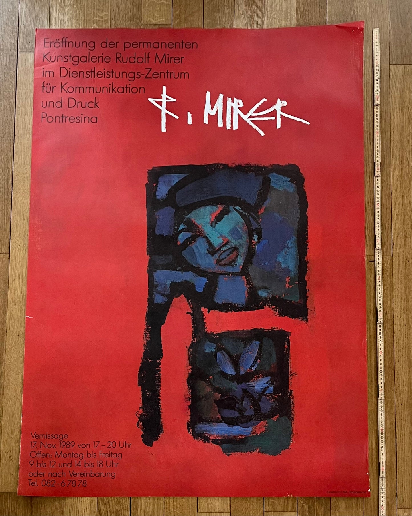 Mirer Museum art Poster - 35.6"×50.4" (90.5×128cm)