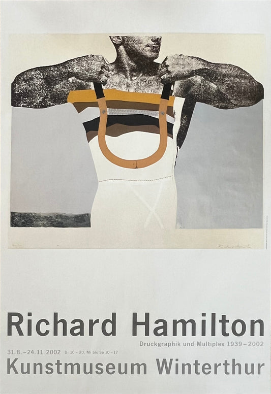 Richard Hamilton Art Poster handsigned - 35.6"×50.4" (90.5×128cm)