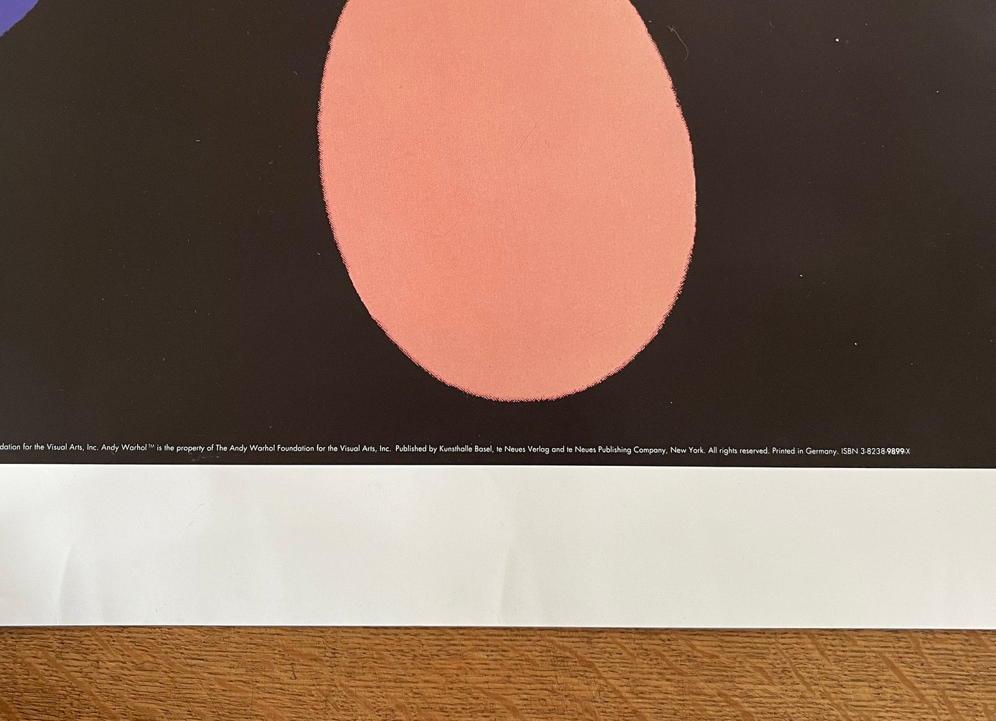 Andy Warhol Art Poster used - 35.6"×50.4" (90.5×128cm)