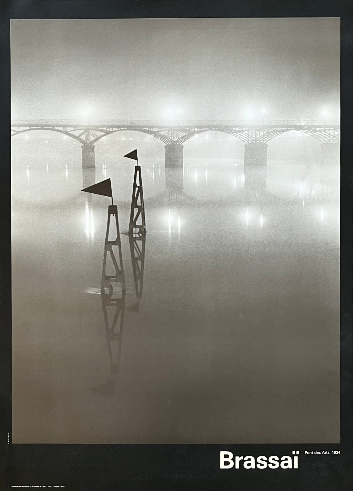 Brassaï original art poster - 25.6"×35.4" (65×90cm)