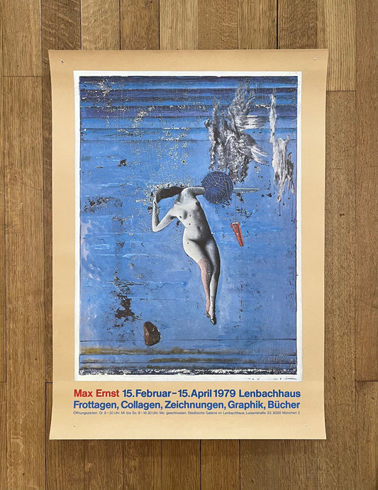 Max Ernst original art poster - 23.6"×33.1" (60×84cm)