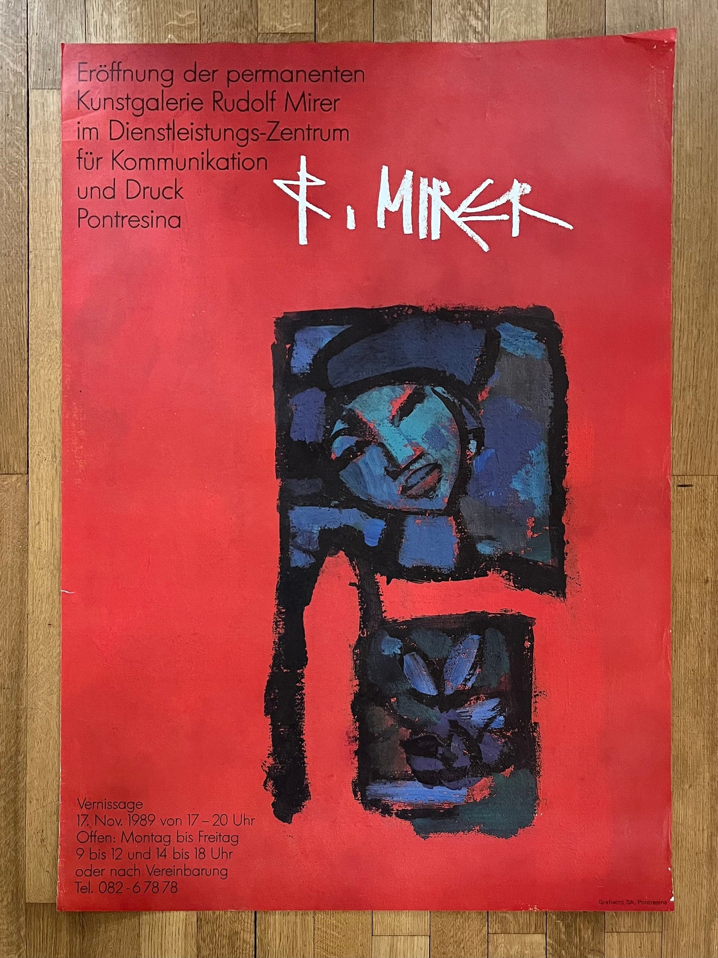 Mirer Museum art Poster - 35.6"×50.4" (90.5×128cm)
