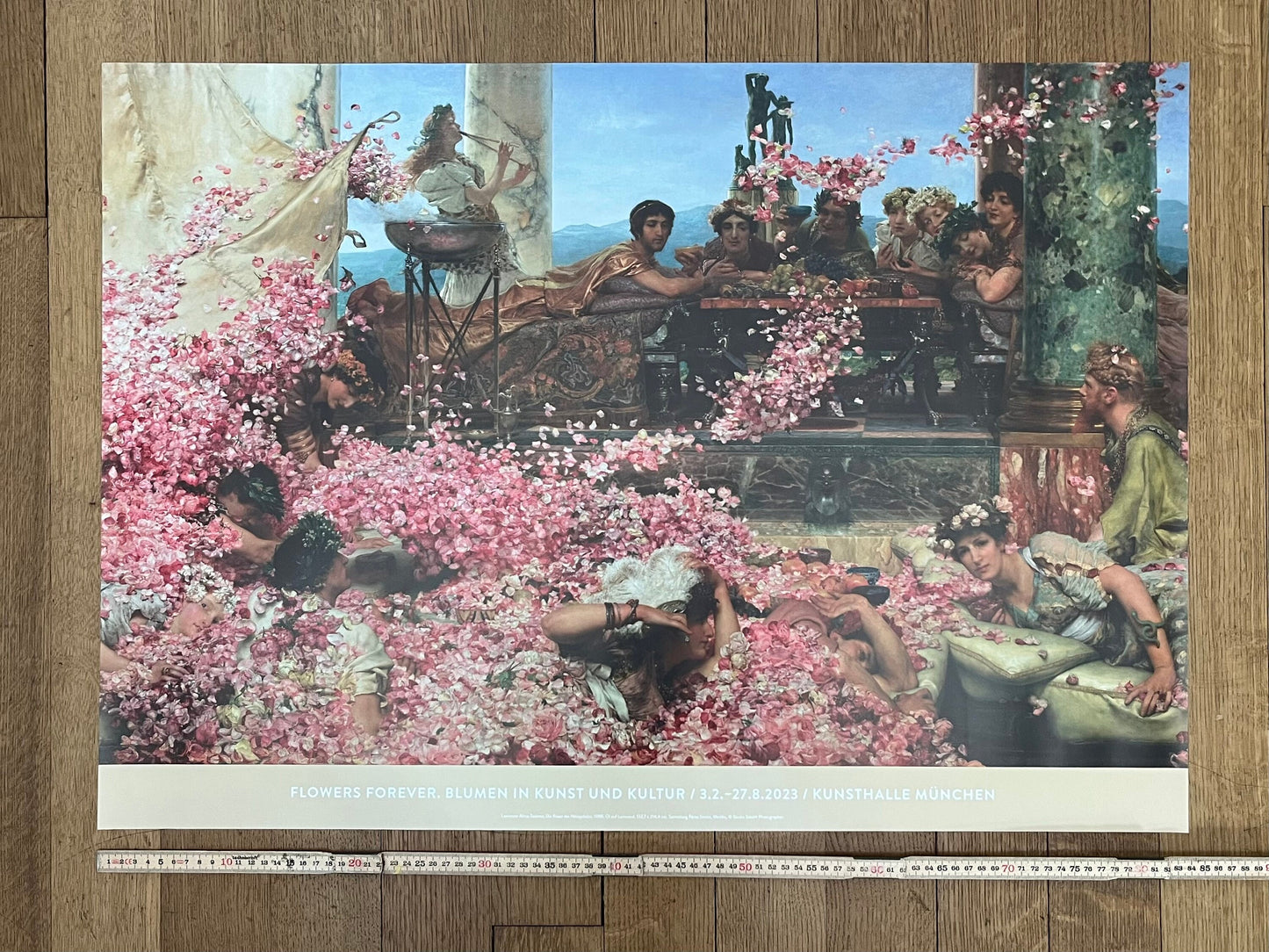 Laurens Alma-Tadema original art poster - 23.6"×33.1" (60×84cm)