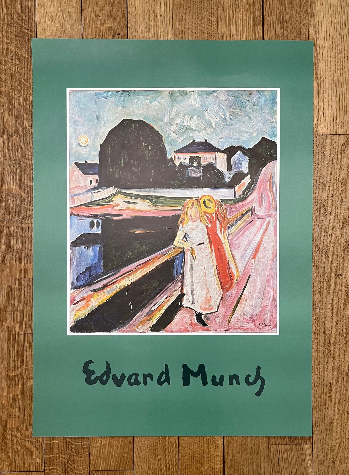 Edvard Munch original art print - 21.1"×29.7" (53.5×75.5cm)