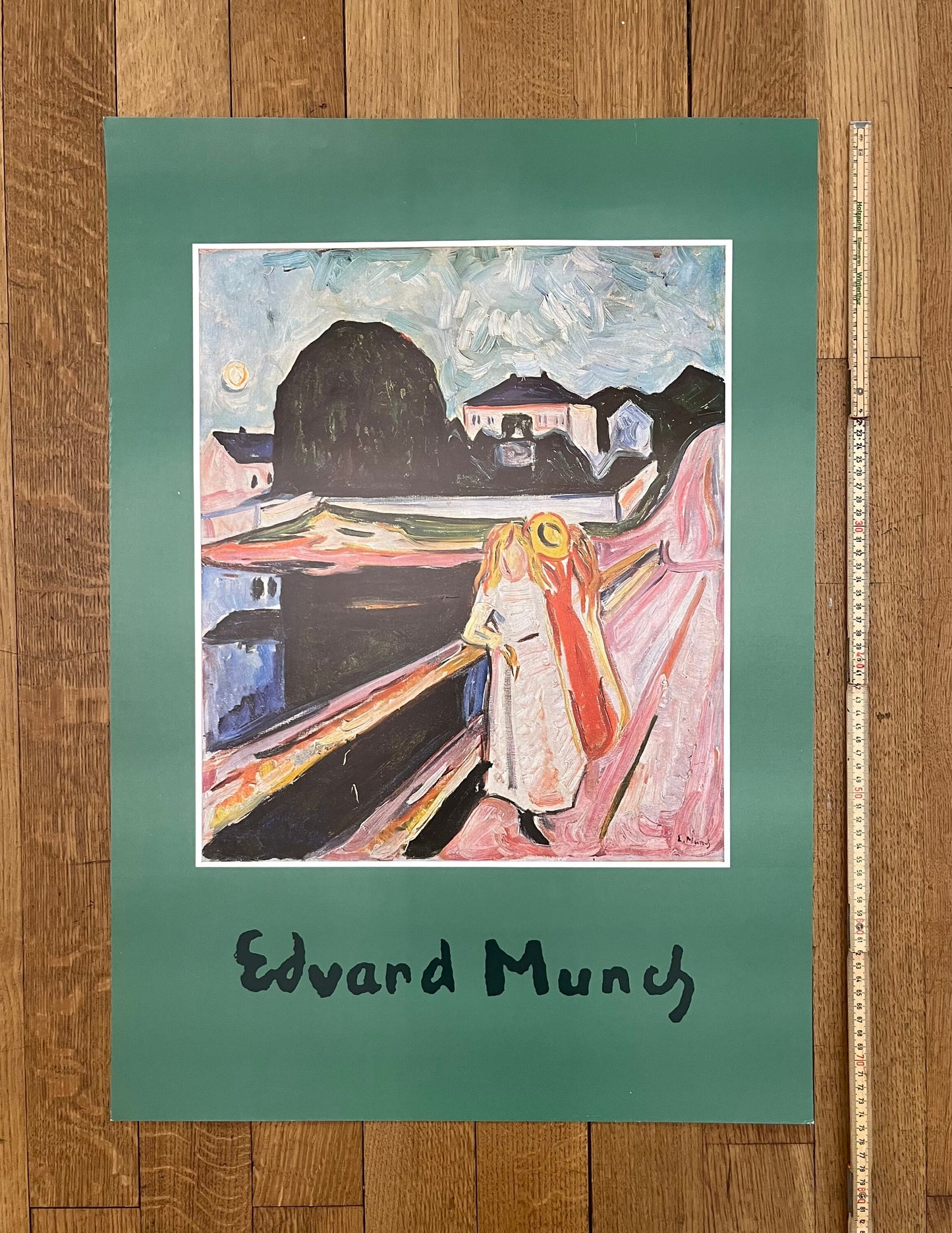 Edvard Munch original art print - 21.1"×29.7" (53.5×75.5cm)