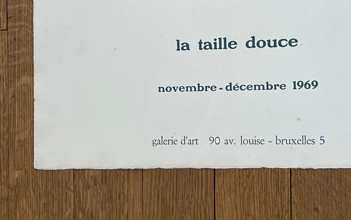 Renée Lubarow original art poster - 19.7"×26.0" (50×66cm)