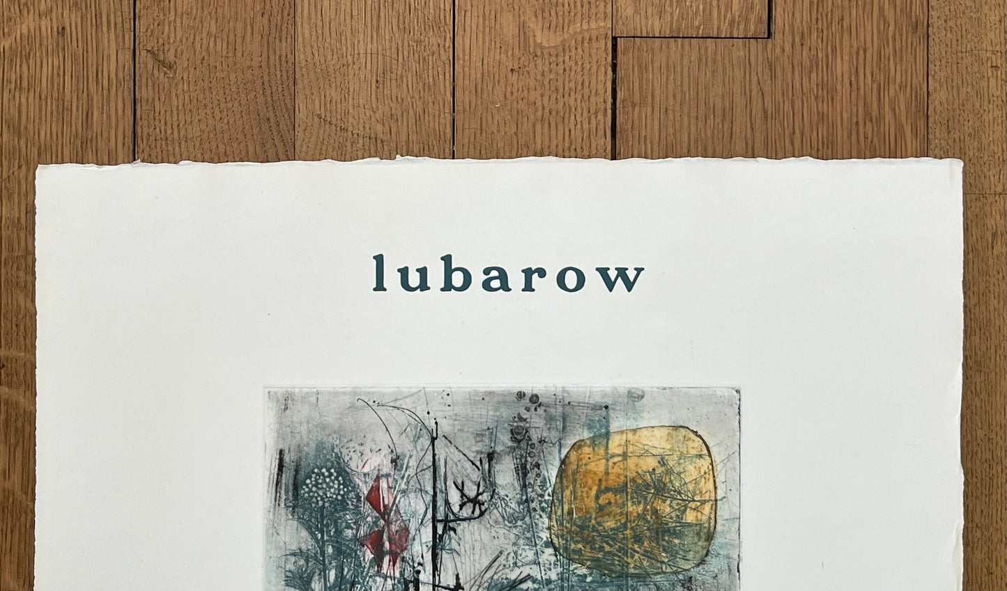 Renée Lubarow original art poster - 19.7"×26.0" (50×66cm)