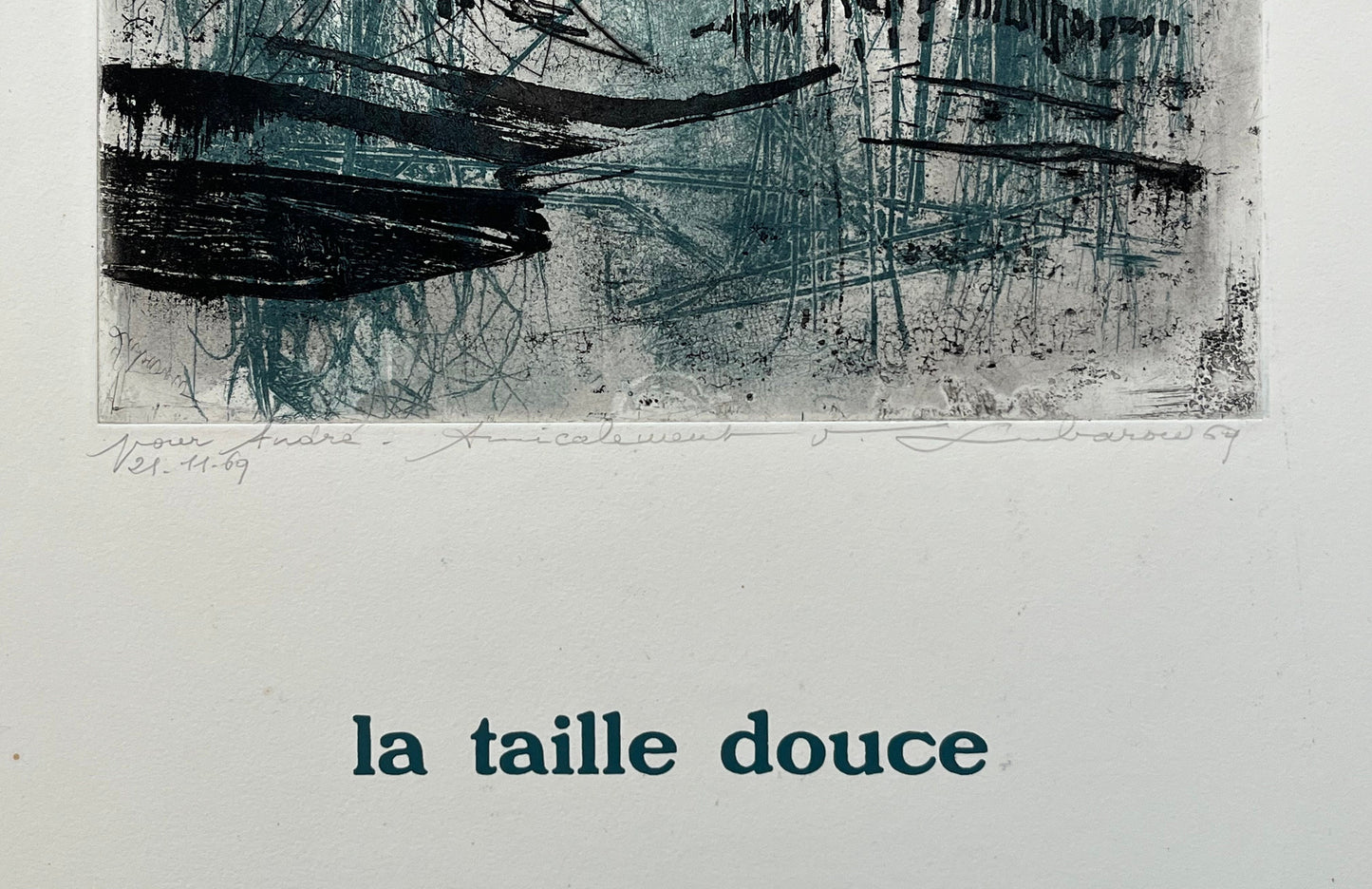 Renée Lubarow original art poster - 19.7"×26.0" (50×66cm)