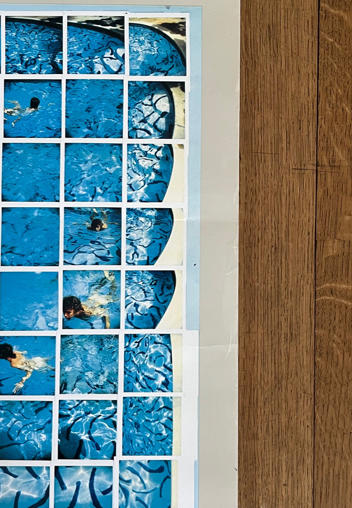 David Hockney original photography poster - 28.7"×40.6" (73×103cm)